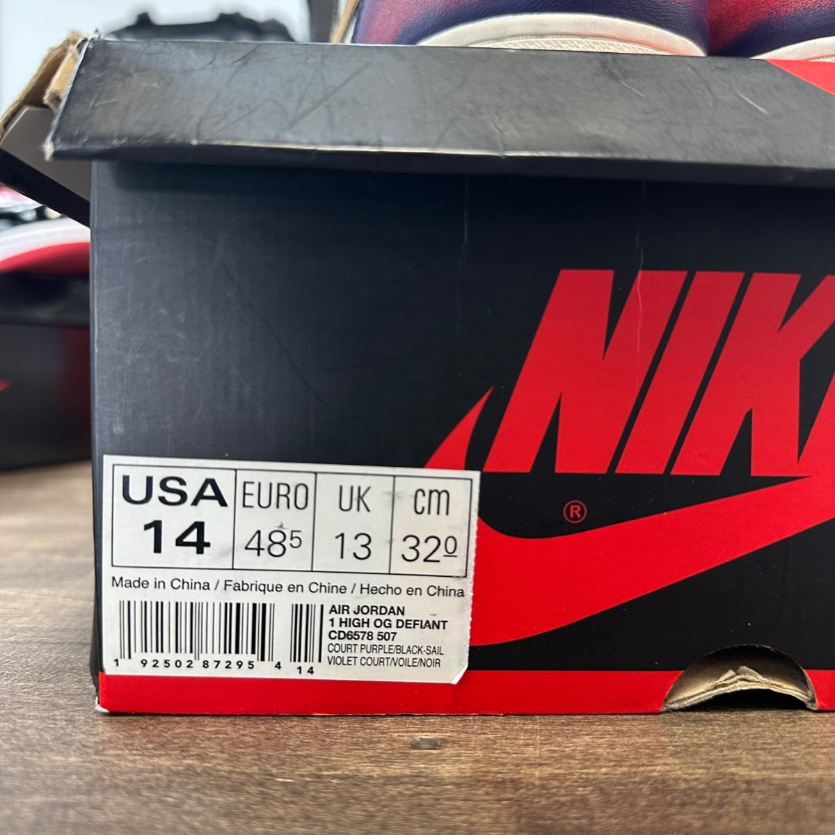 Jordan 1 Retro High OG Defiant SB LA to Chicago - Image 6