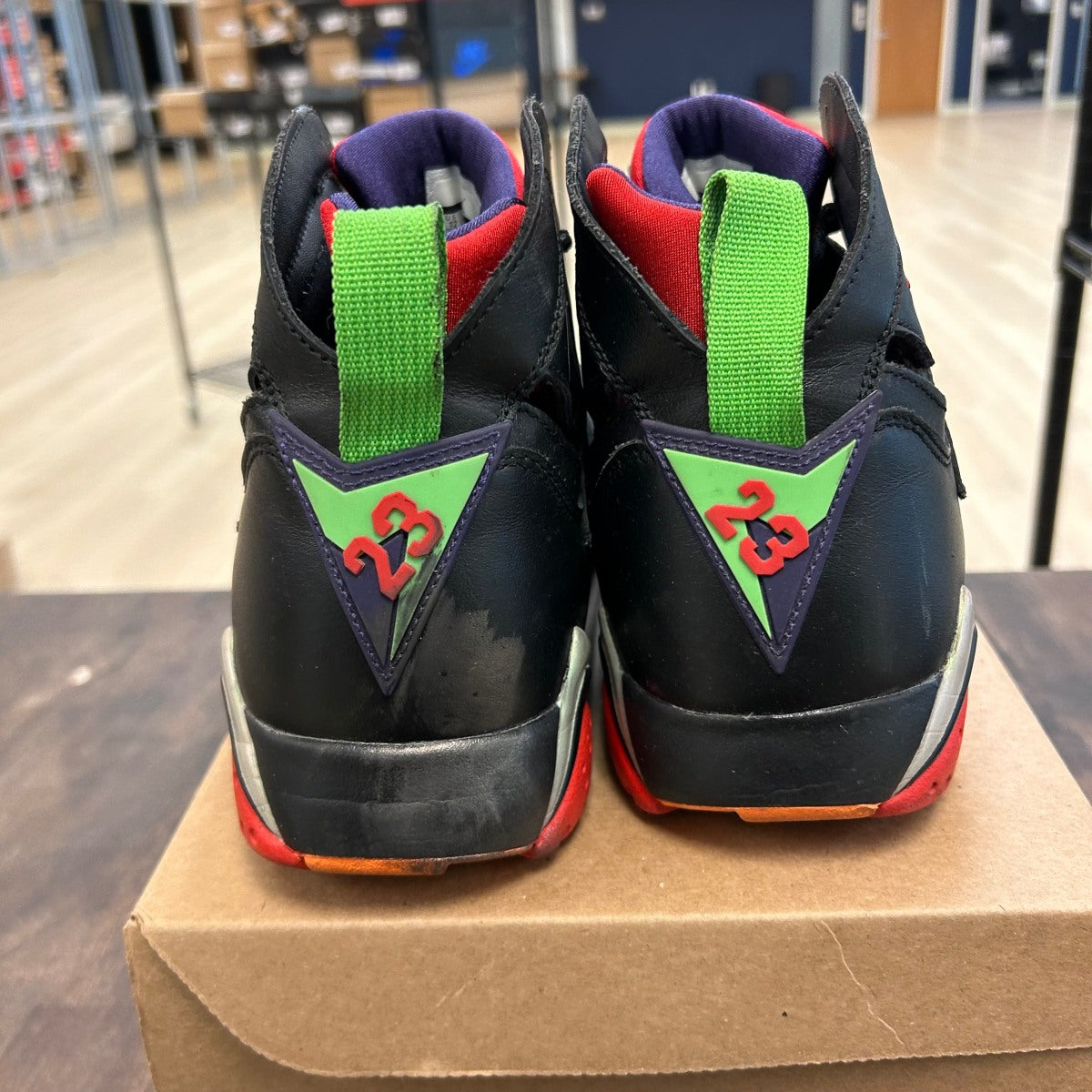 Jordan 7 Retro Marvin the Martian Size 12 (Pre-Owned) - Image 4