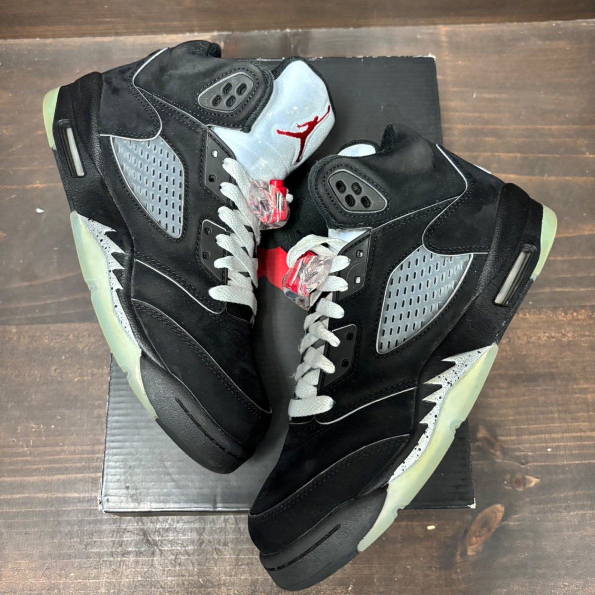 Jordan 5 Retro OG Black Metallic Reimagined (GS) - Image 2