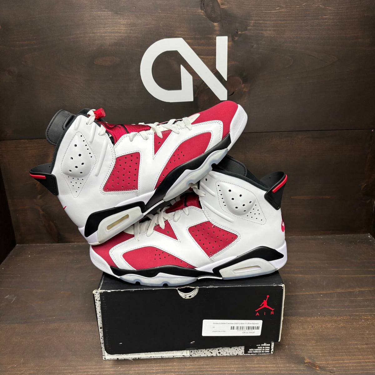 Jordan 6 Retro Carmine (2021) - Image 1