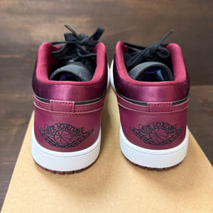 Jordan 1 Low Dark Beetroot Black (Women's) Size 12W (Pre-Owned) - Image 4