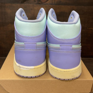 Jordan 1 Mid Purple Aqua Size 10 (Pre-Owned) - Image 5