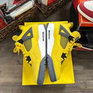 Jordan 4 Retro Lightning (2021) Size 13 (Pre-Owned) - Image 3