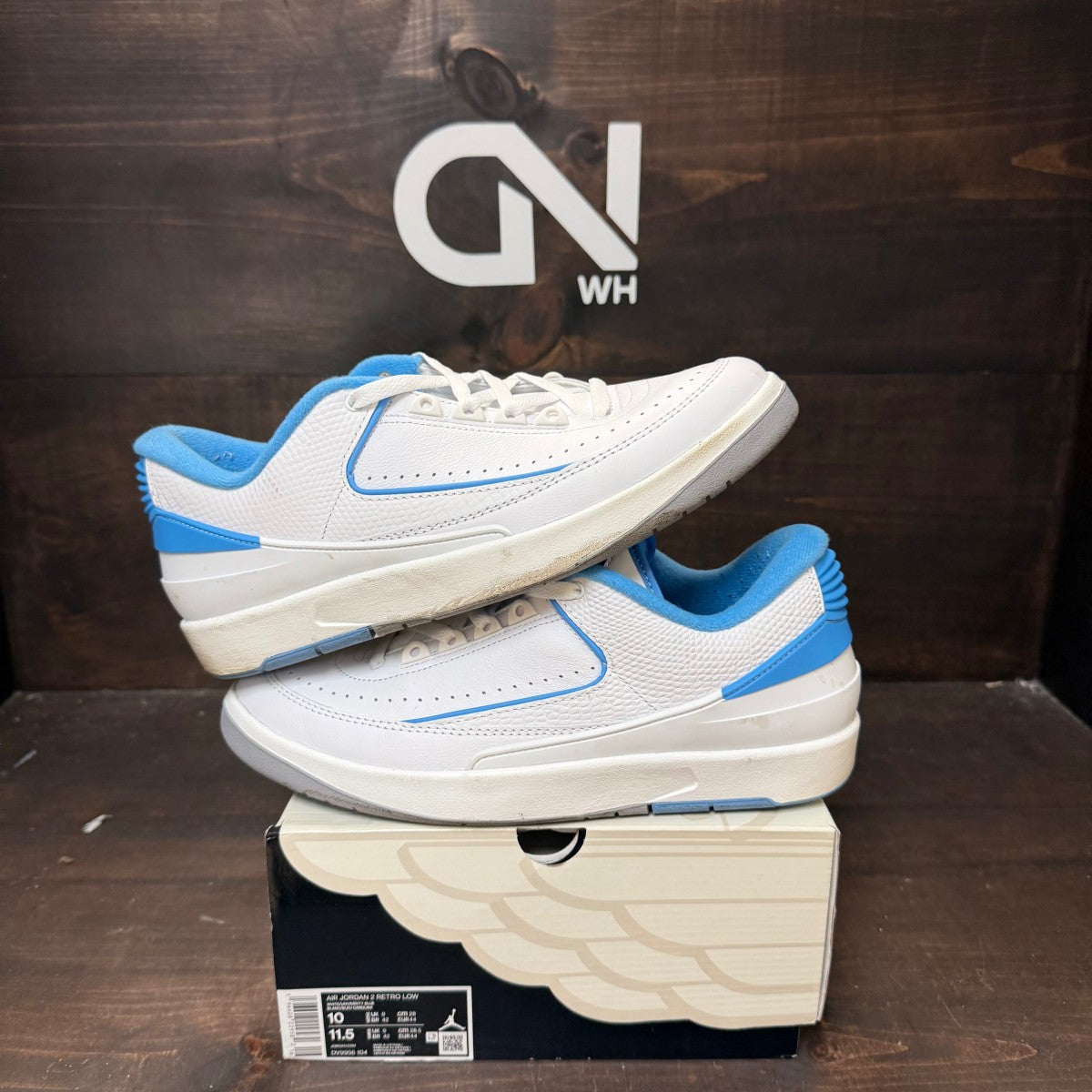 Jordan 2 Retro Low UNC - Image 1