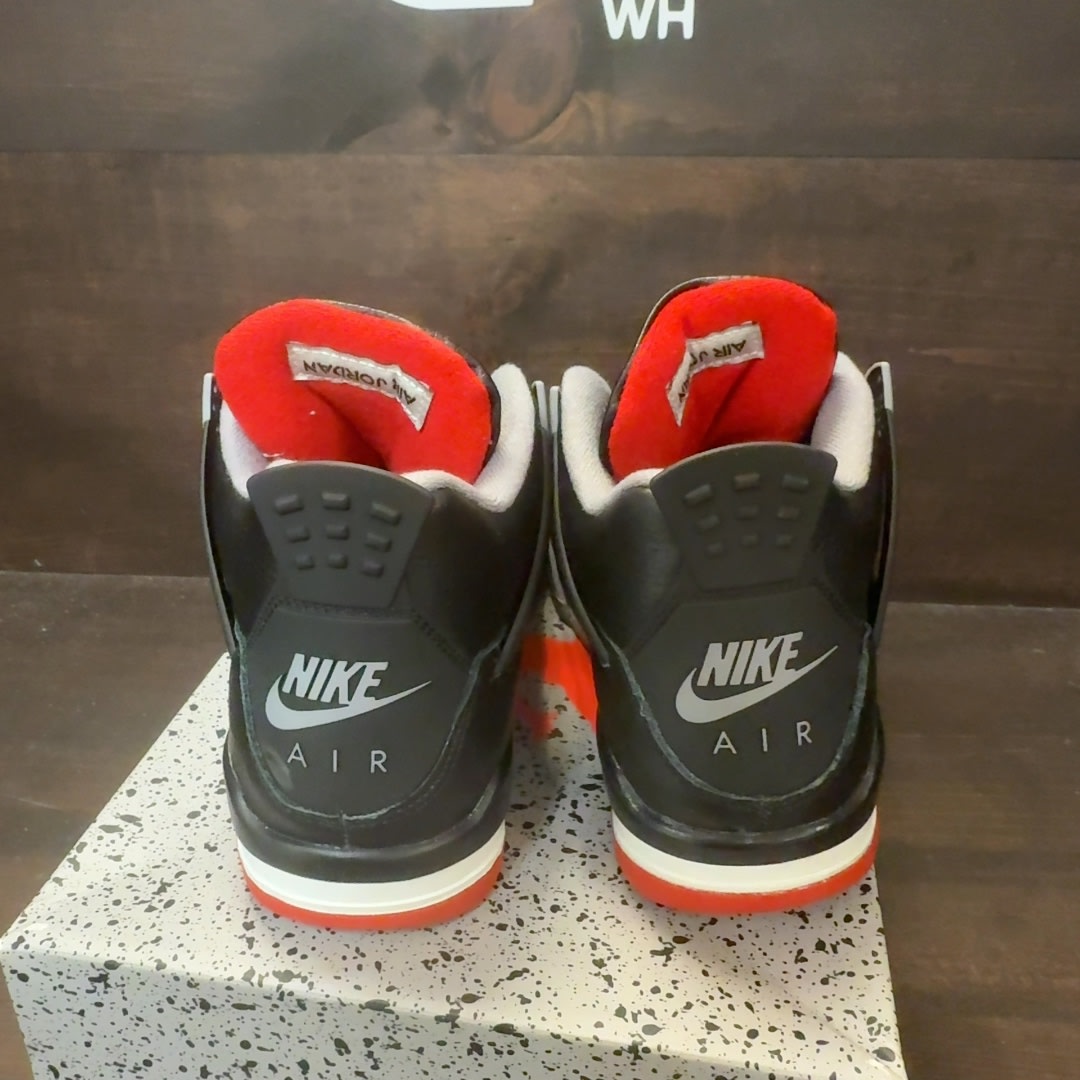 Jordan 4 Retro Bred Reimagined (GS) - Image 4