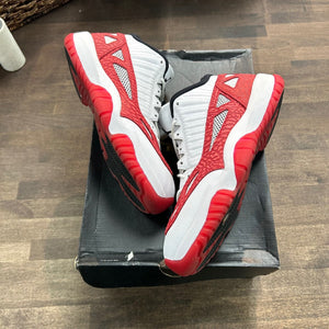 Jordan 11 Retro Low IE White Gym Red - Image 1