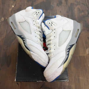Jordan 5 Retro White Stealth (2021) (GS) - Image 1