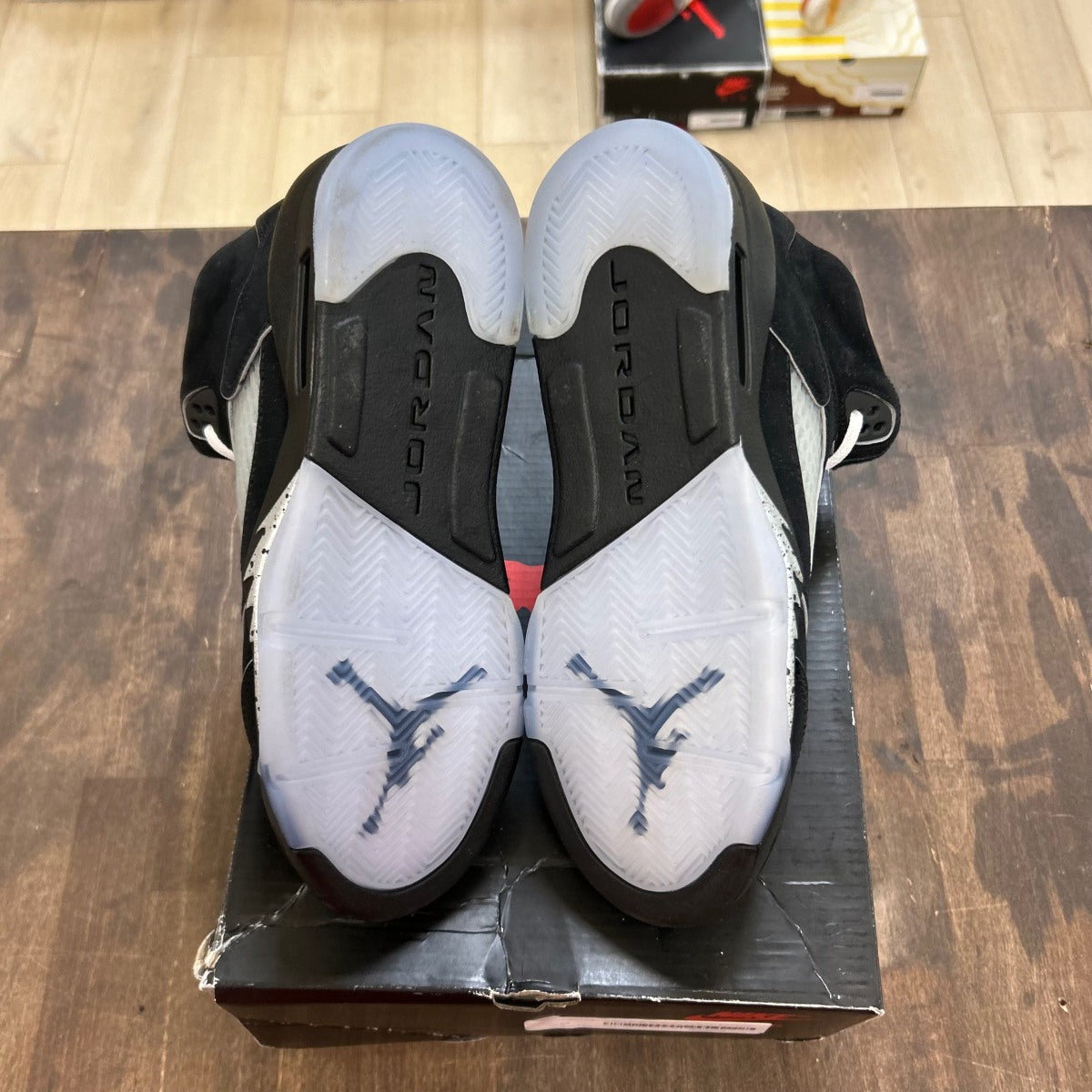 Jordan 5 Retro OG Black Metallic Reimagined (GS) - Image 5