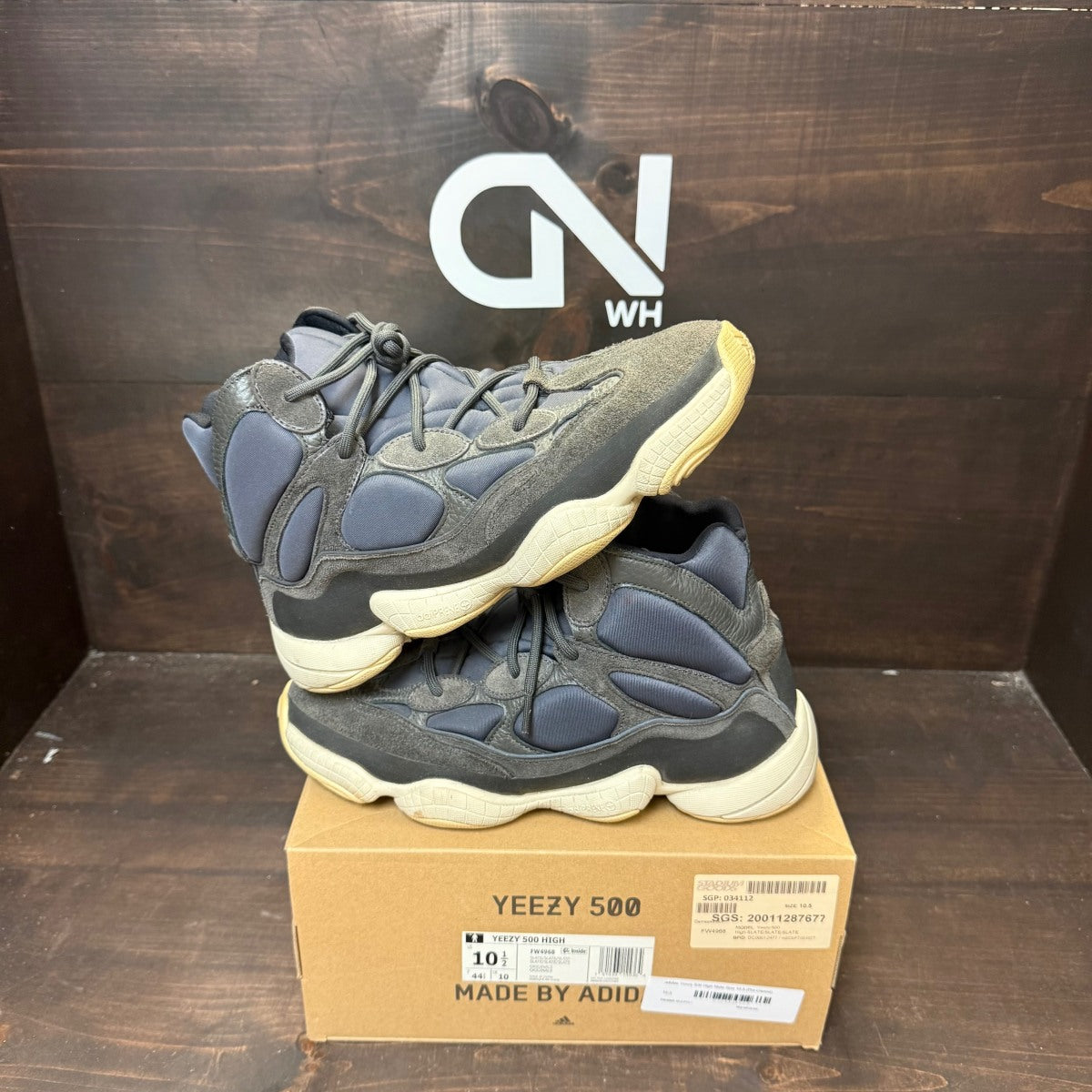 adidas Yeezy 500 High Slate - Image 1
