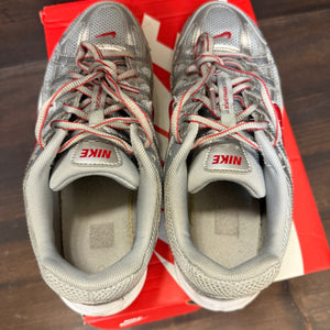 Nike P-6000 Metalic Silver Cool Red (GS) - Image 4