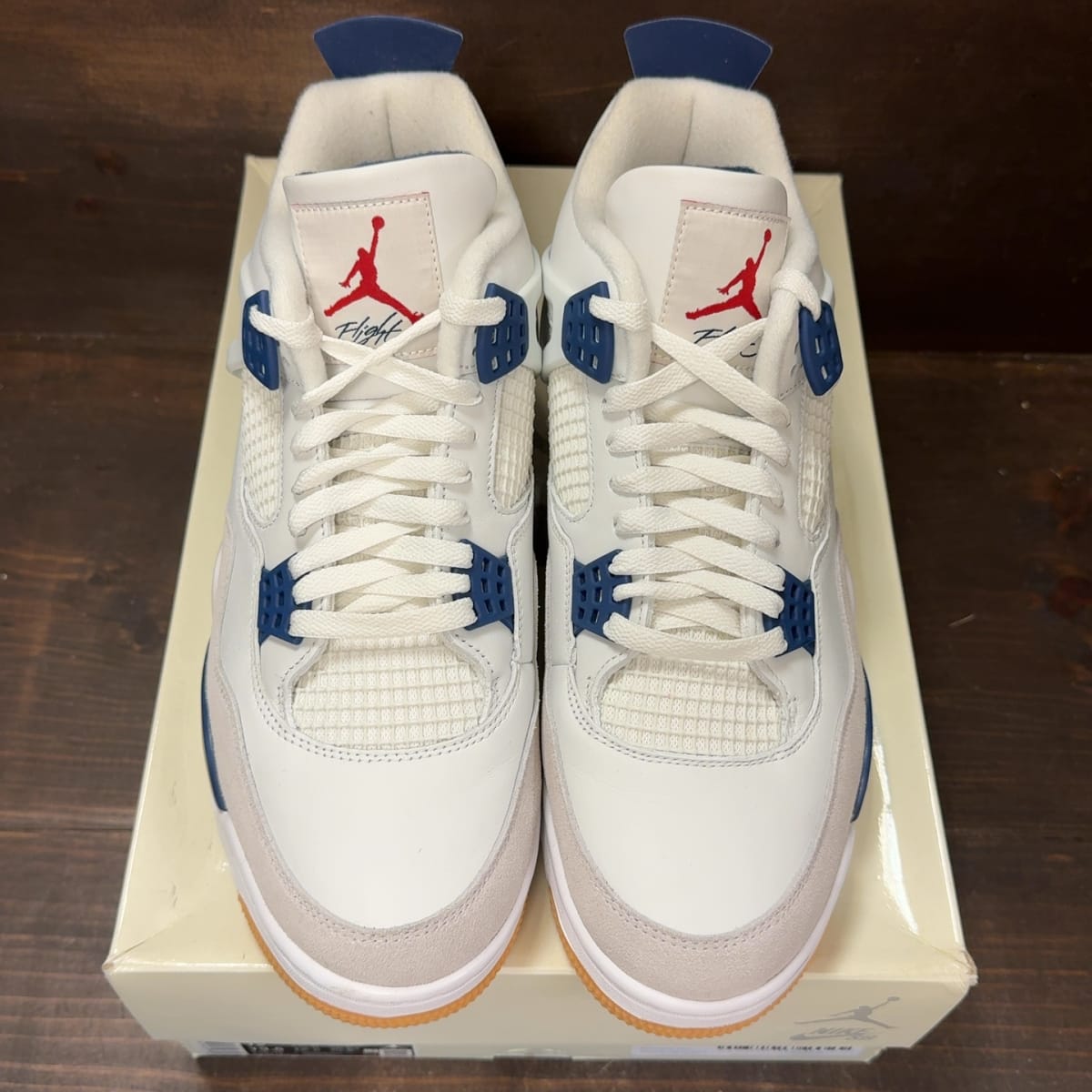 Jordan 4 Retro SB Navy Size 12 (Pre-Owned) - tag