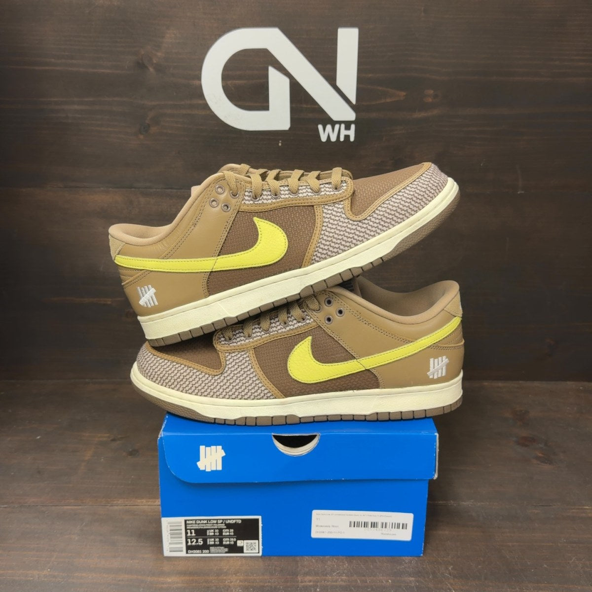 Nike Dunk Low SP Undefeated Canteen Dunk vs. AF1 Pack - Image 1