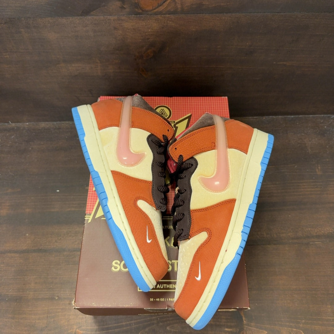 Nike Dunk Mid Social Status Free Lunch Chocolate Milk - Image 2