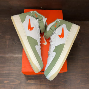 Nike Air Force 1 Mid QS Jewel Oil Green Size 14 - back