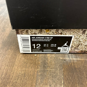 Jordan 4 RM SP Nigel Sylvester Driveway Grey Size 12 (Pre-Owned)