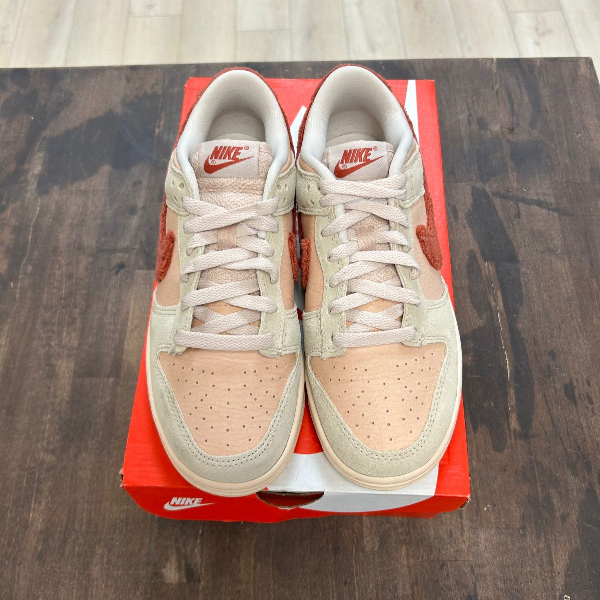 Nike Dunk Low Terry Swoosh (Women's) - Image 2