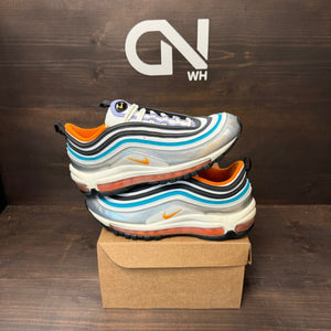 Nike Air Max 97 DTN Metallic Silver (GS) Size 7Y (Pre-Owned) - Image 1