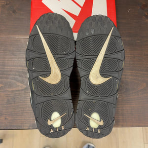 Nike Air More Uptempo Black White Size 9 (Pre-Owned) - aux