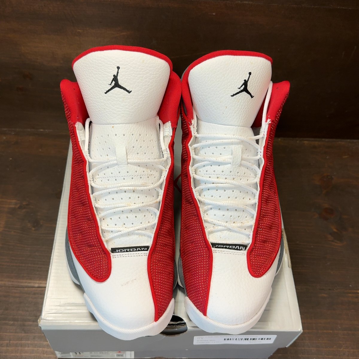 Jordan 13 Retro Gym Red Flint Grey Size 11.5 (Pre-Owned) - tag