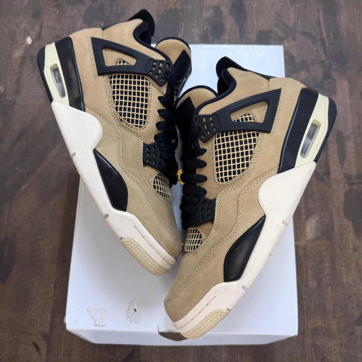 Jordan 4 Retro Fossil (Women's) - Image 2