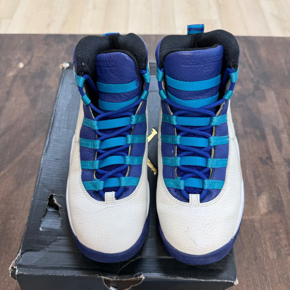 Jordan 10 Retro Charlotte (2016) (GS) - Image 2