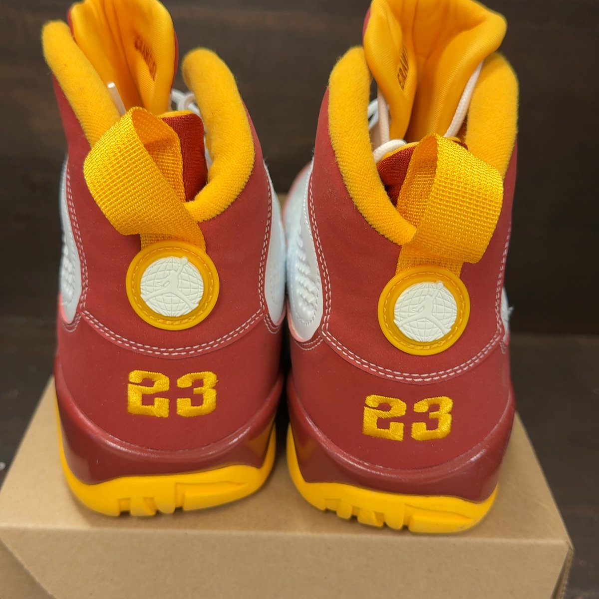 Jordan 9 Retro Bentley Ellis (Crawfish) Size 12 (Pre-Owned) - aux