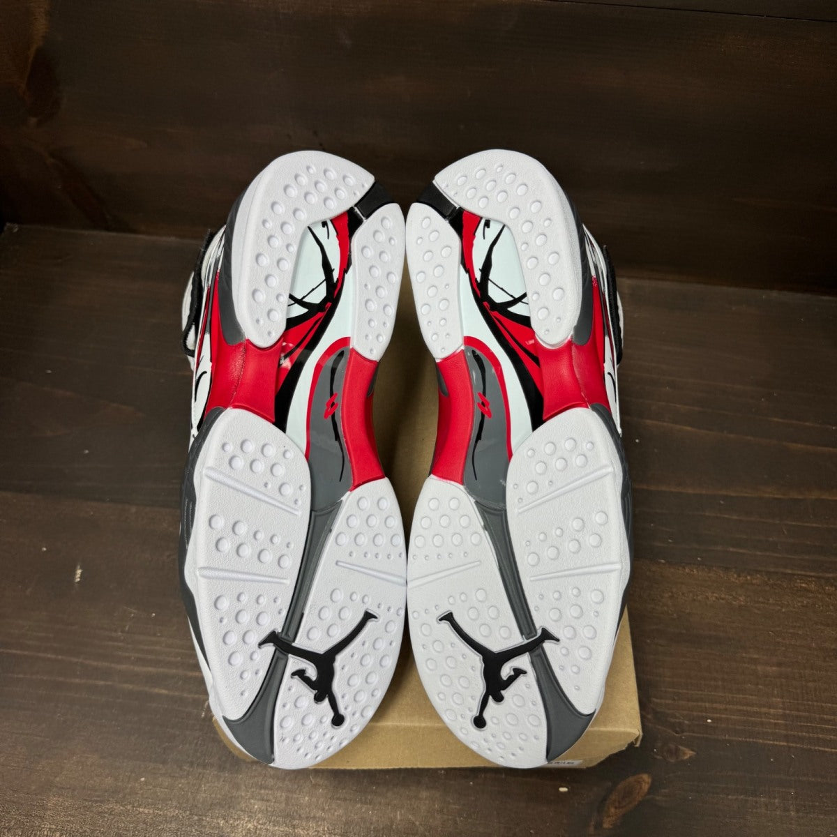 Jordan 8 Retro White True Red (2025) Size 11 - Image 6