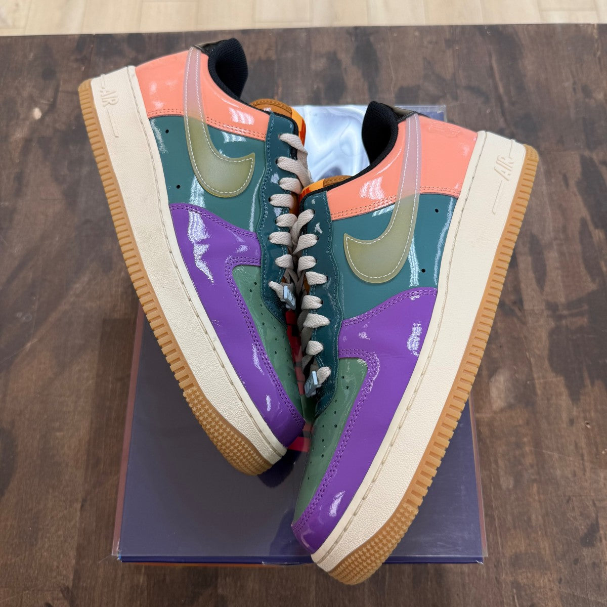 Nike Air Force 1 Low SP Undefeated Multi-Patent Wild Berry - Image 1