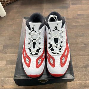 Jordan 11 Retro Low IE White Gym Red - Image 2