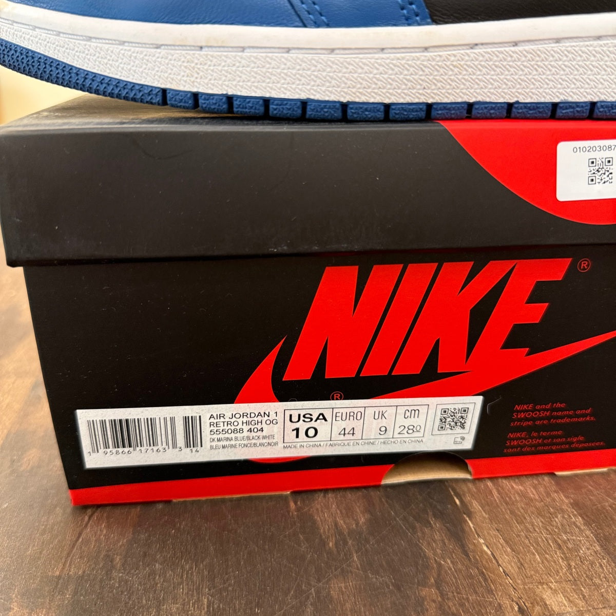 Jordan 1 Retro High OG Dark Marina Blue - Image 6