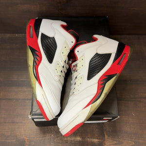 Jordan 5 Retro Low Fire Red Size 12 (Pre-Owned) - back