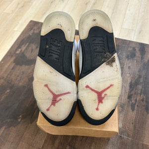 Jordan 5 Retro Fire Red Silver Tongue (2020) Size 10 (Pre-Owned) - Image 5