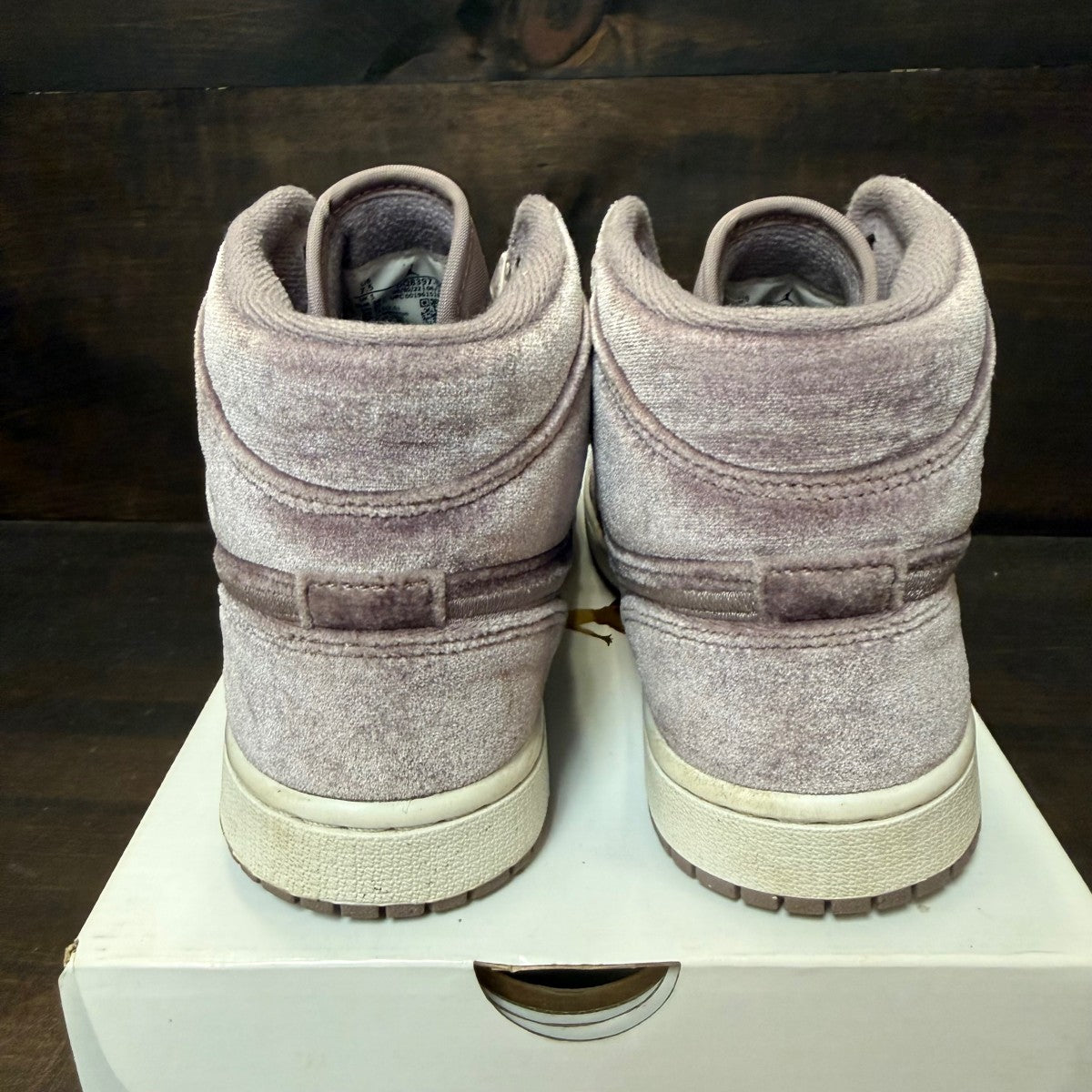 Air Jordan 1 Mid SE Purple Velvet (Women's) - Image 5