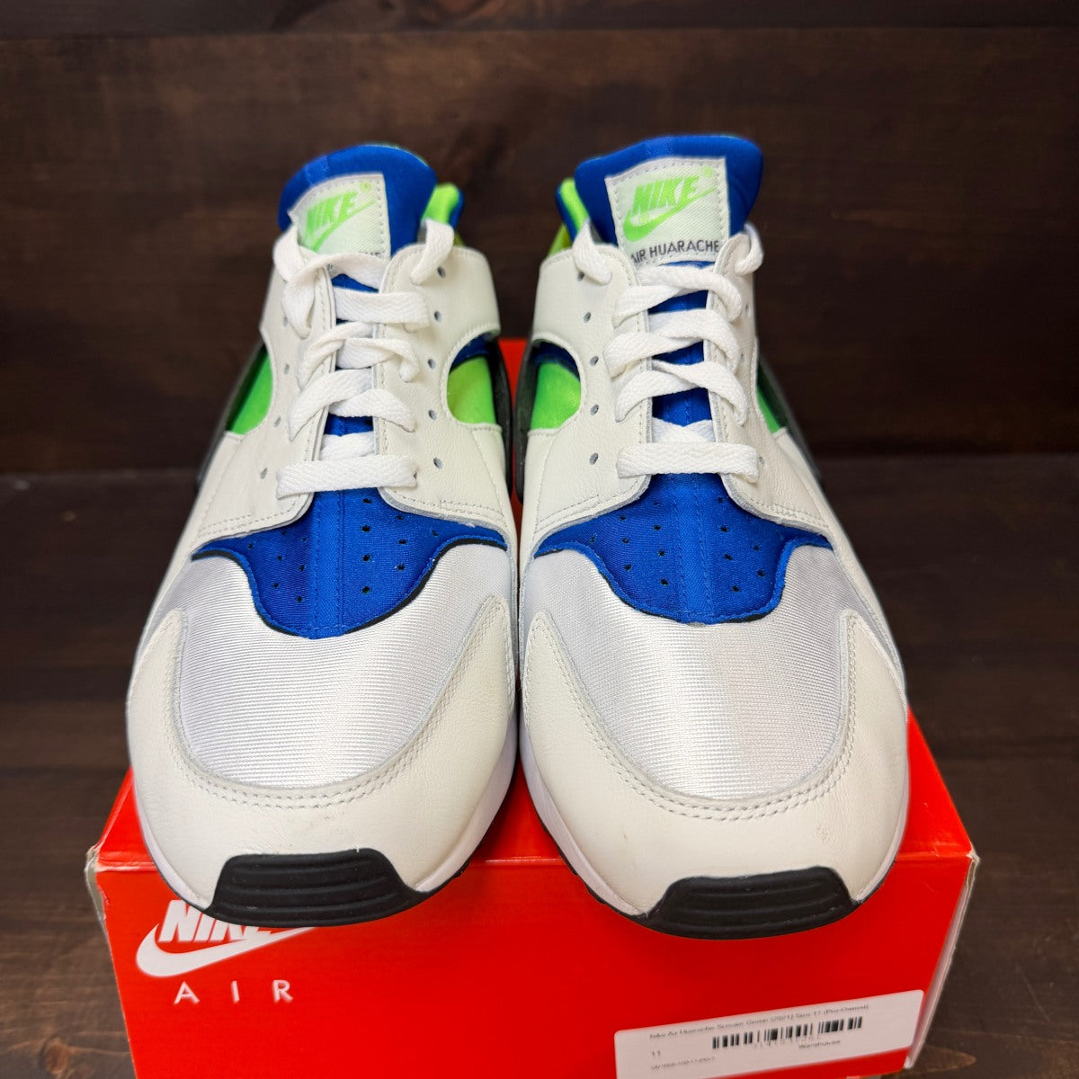 Nike Air Huarache Scream Green (2021) - Image 3