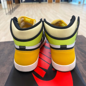 Jordan 1 Retro High White Black Volt University Gold - Image 3