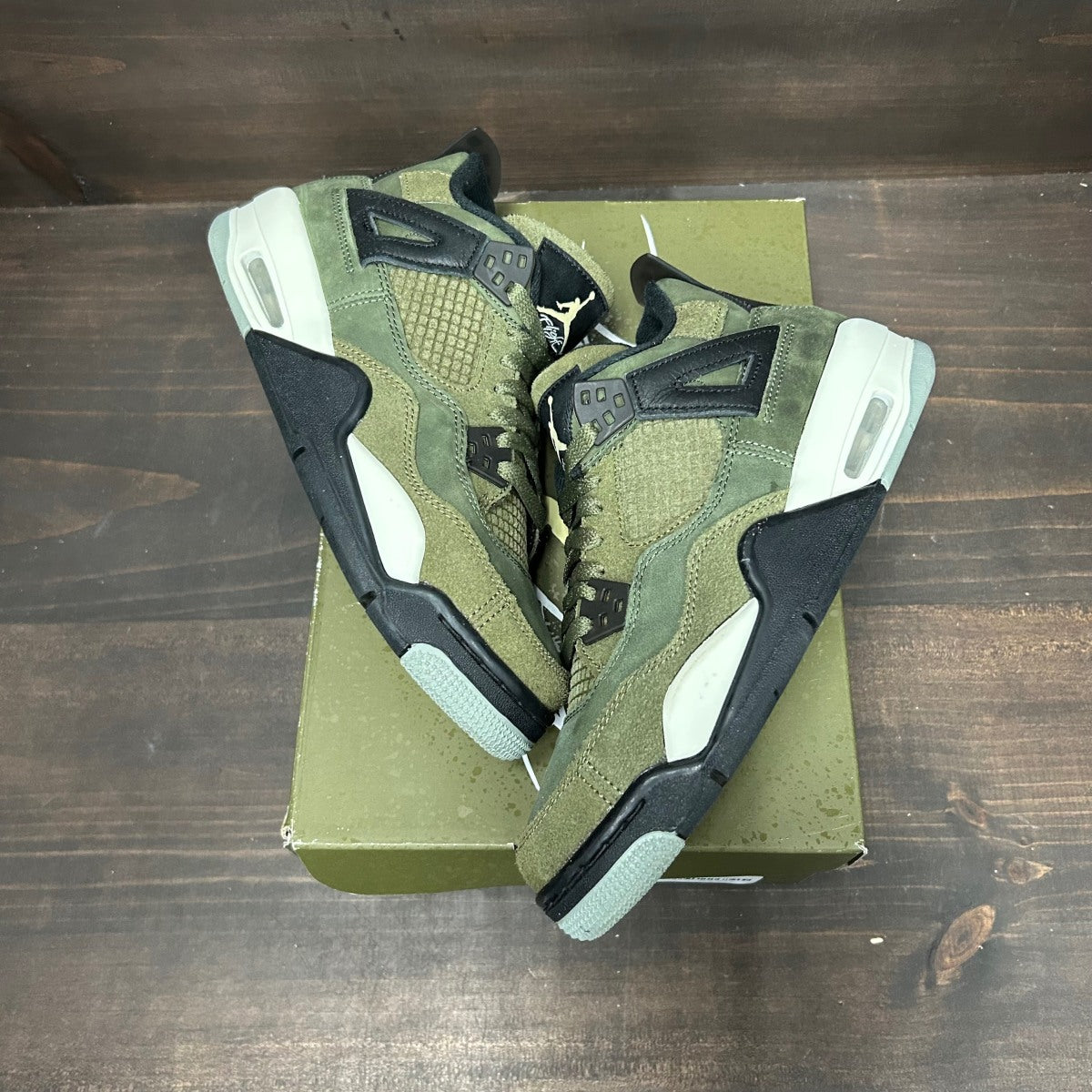 Jordan 4 Retro SE Craft Medium Olive (GS) - Image 2