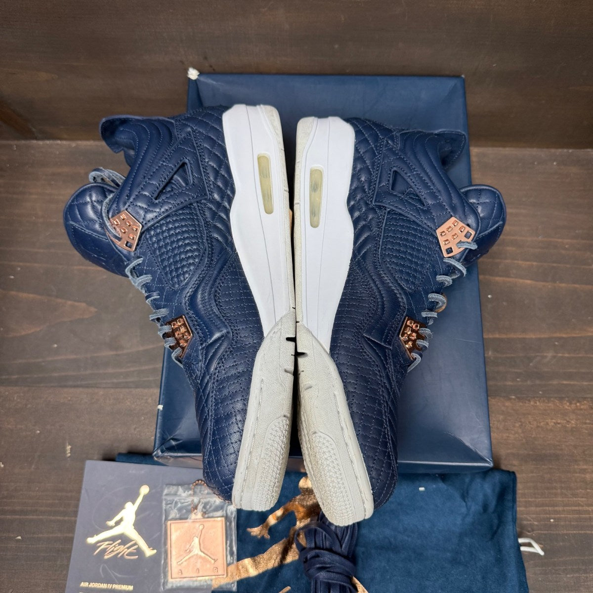 Jordan 4 Retro Obsidian - Image 3