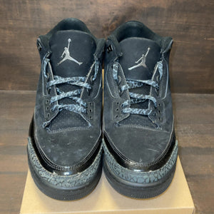 Jordan 3 Retro Black Cat (2025) Size 12 (Pre-Owned) - Image 3