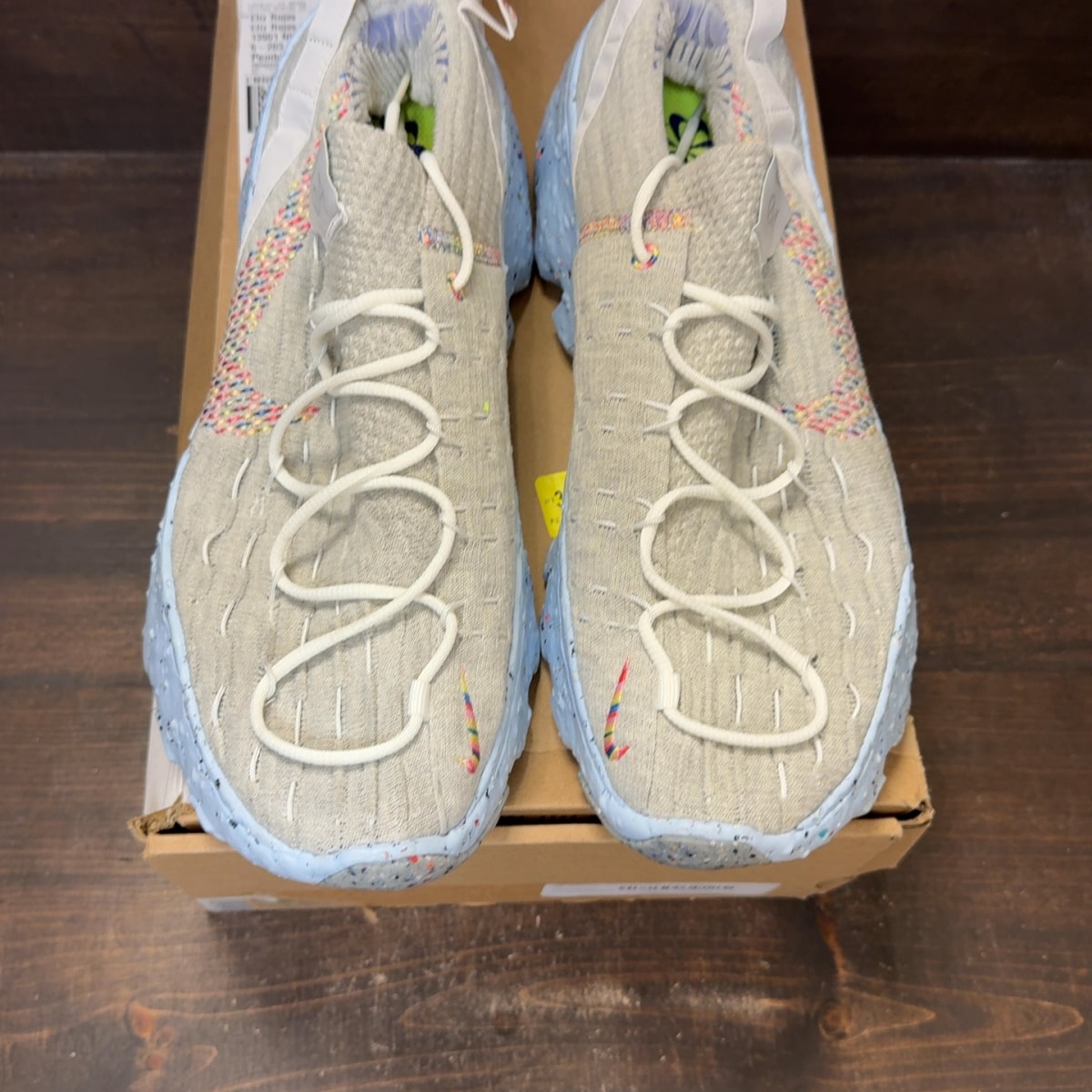 Nike Space Hippie 04 Grey Rainbow Size 12 (Pre-Owned) - Image 3