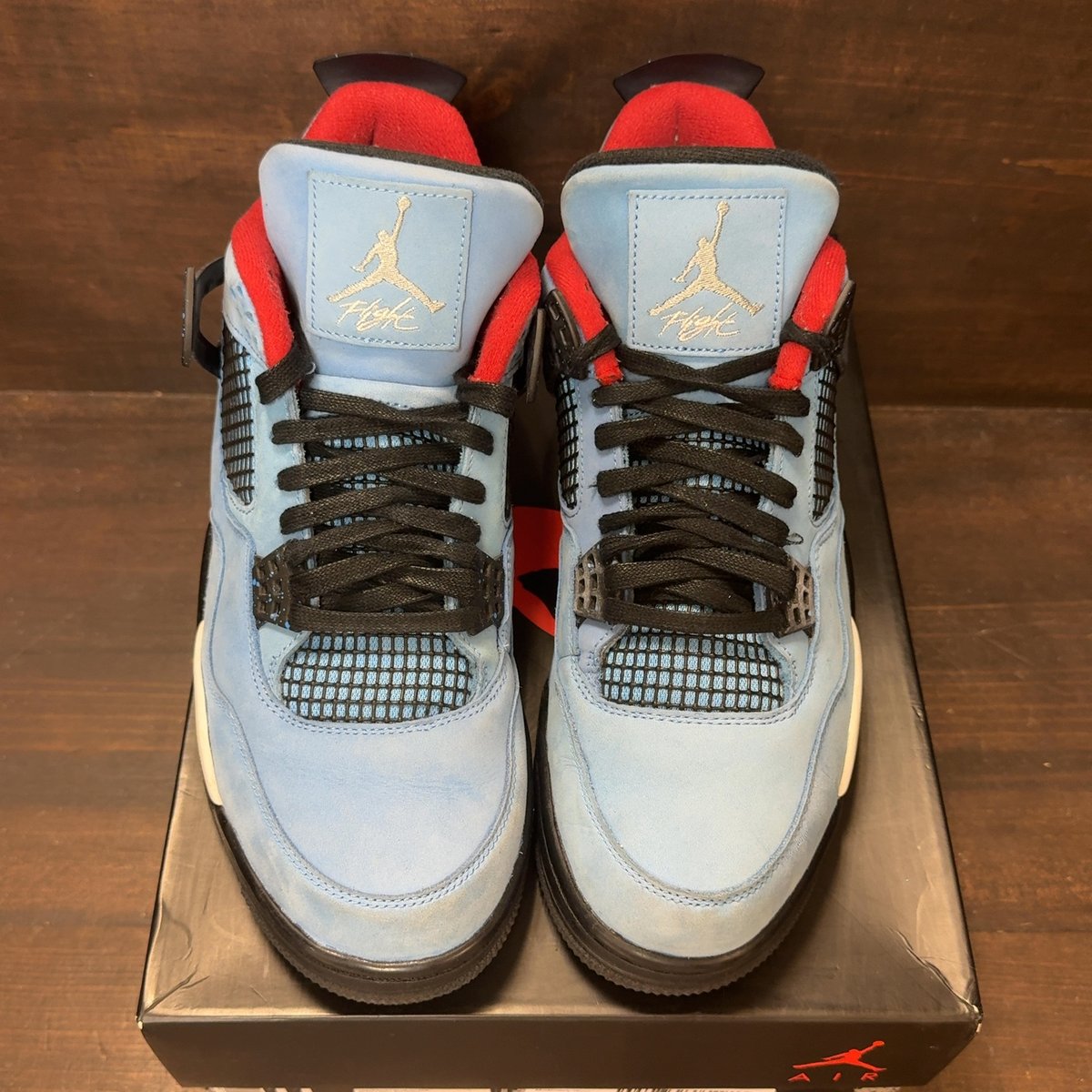 Jordan 4 Retro Travis Scott Cactus Jack Size 11 (Pre-Owned) - tag