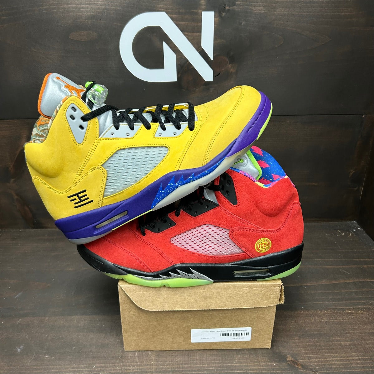 Jordan 5 Retro What The Size 14 (Pre-Owned) - Image 1