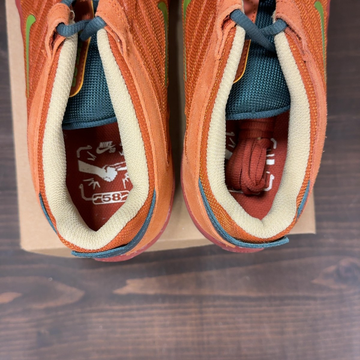 Nike SB Vertebrea Dark Russet Size 13 (Pre-Owned) - Image 6