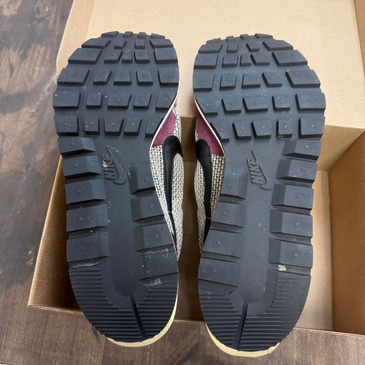 Nike Vaporwaffle sacai Villain Red Neptune Green Size 12 (Pre-Owned) - Image 3