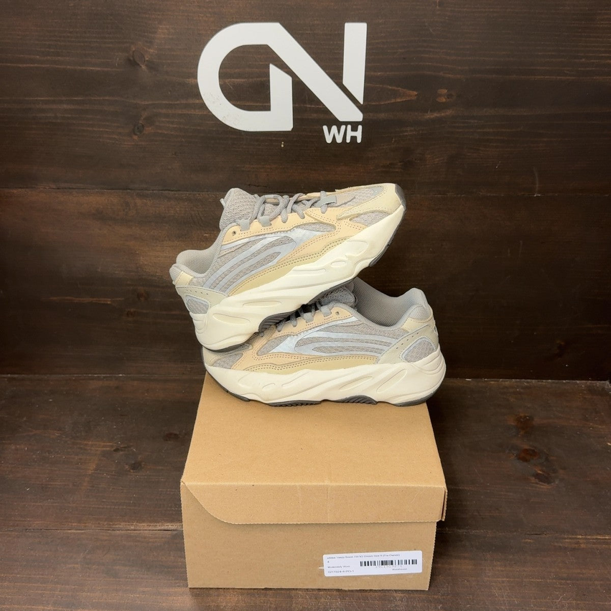 adidas Yeezy Boost 700 V2 Cream Size 4 (Pre-Owned) - Image 1