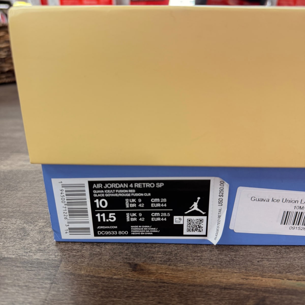 Jordan 4 Retro Union Guava Ice - Image 6
