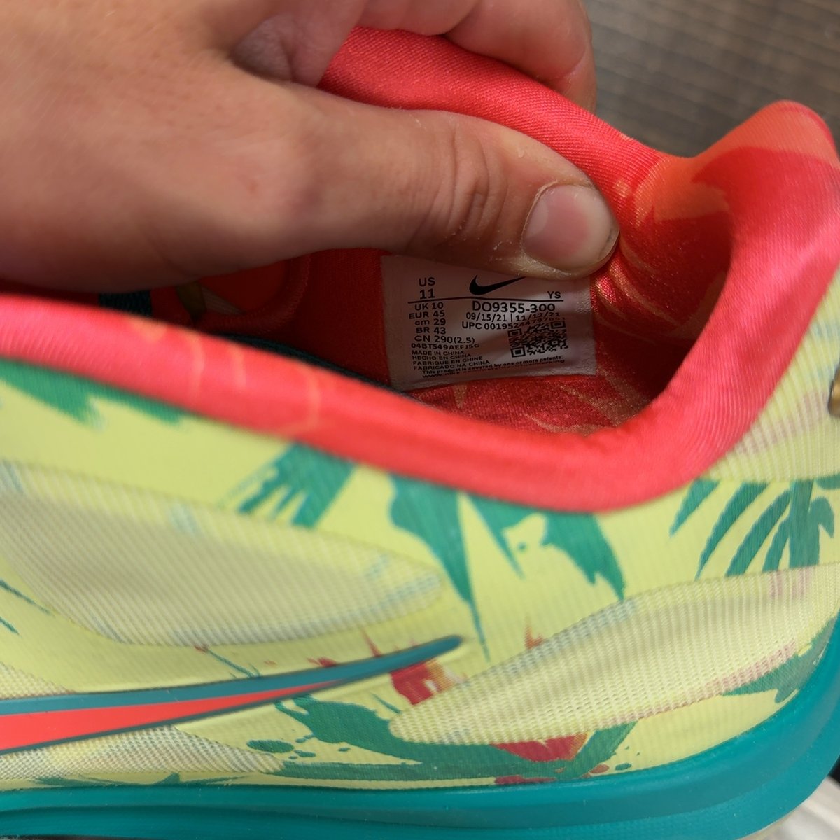 Nike LeBron 9 Low LeBronald Palmer (2022) Size 11 - aux
