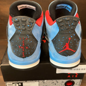 Jordan 4 Retro Travis Scott Cactus Jack Size 9.5 (Pre-Owned) - aux