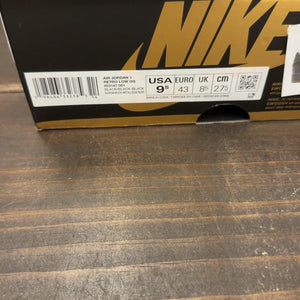 Jordan 1 Retro Low OG Xuanwu Year of the Snake Size 9.5 (Pre-Owned) - aux