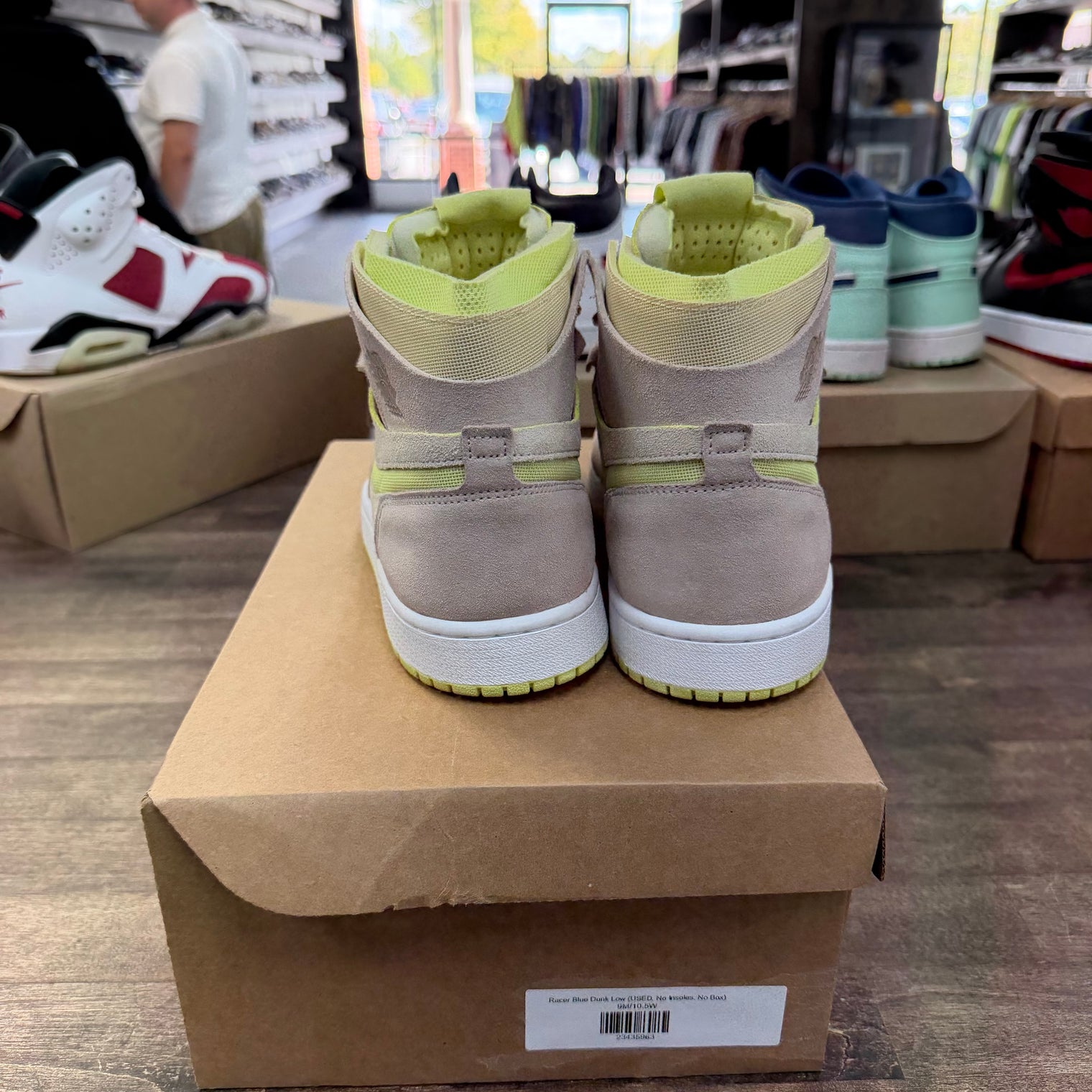 Lemon Twist Jordan 1 Zoom Air CMFT (W) (USED, No Box)