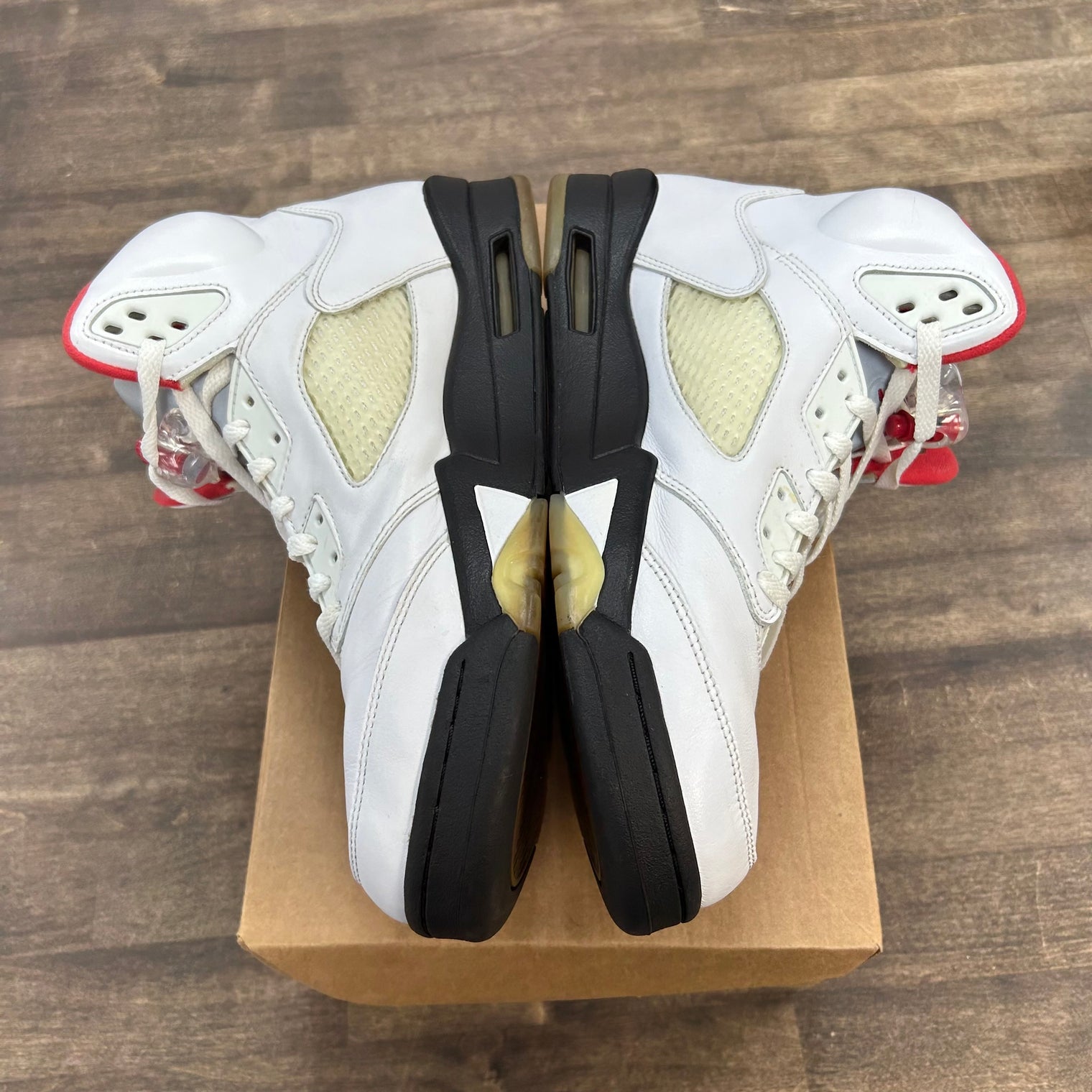 Fire Red Jordan 5 (2020) (USED, No Box)